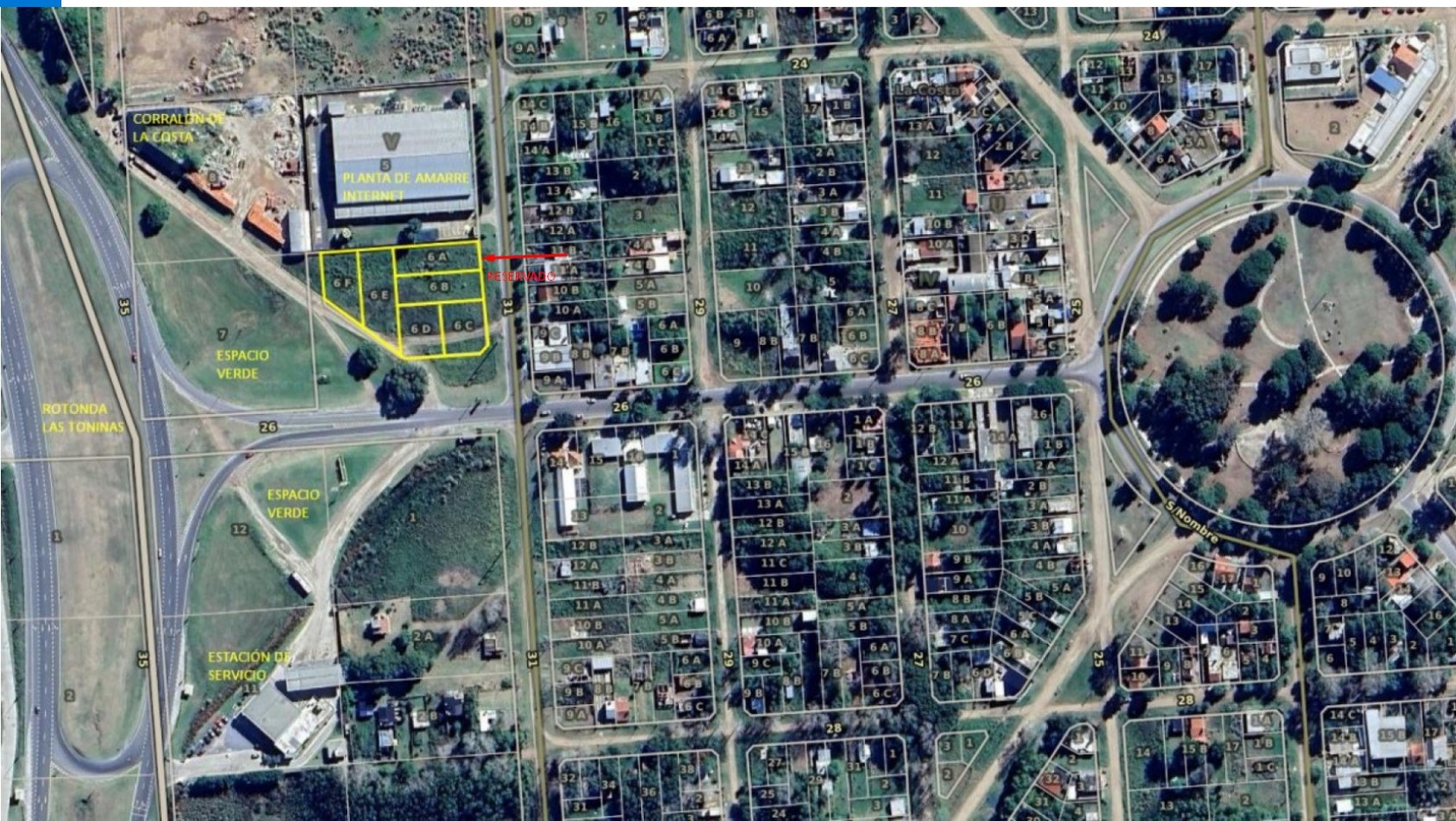 Vendo Lotes Sobre Ruta 11 Y acceso Las Toninas. Ideal Desarrollo Comercial/vivienda